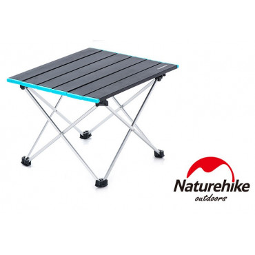 NatureHike - (NH19Z008-Z) 極輕量可捲式鋁合金露營桌 （灰色 - M/L Size） - FT08/FT08_L